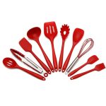 10-Piece Silicone Cookware & Kitchen Utensil Set - Image 2