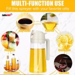 2-in-1 Oil Sprayer & Pourer Bottle – Dispenser 1-4 Pcs - Image 7