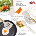 12-Piece Silicone Cooking Utensils Set – Non-Scratch Kitchen Tools - Image 2
