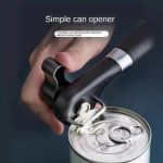 Professional Side-Cut Manual Can Opener – Easy-Grip Kitchen Tool - Image 3
