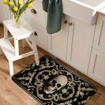 Skull Head Door Mat – Non-Slip Soft Floor Rug 1/2 Pcs - Image 3