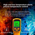 Infrared Non-Contact Thermometer Gun – Up to 530°C - Image 3