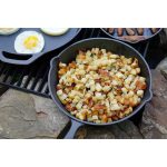 Pre-Seasoned 10.5" Cast Iron Skillet – Non-Stick Pan Campfire & Oven Safe - Image 6