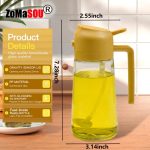 2-in-1 Oil Sprayer & Pourer Bottle – Dispenser 1-4 Pcs - Image 3