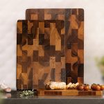 Double-Sided Wooden Cutting Board – Kitchen Chopping Block - Image 4