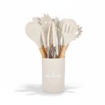 12-Piece Silicone Cooking Utensils Set – Non-Scratch Kitchen Tools