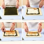 Bamboo Sushi Rolling Mat with White Finish – Seaweed & Rice Roll Curling Mat - Image 5