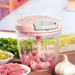 Manual Rope Pull Hand Chopper – Garlic & Vegetable Dicer - Image 6