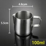 Stainless Steel Milk Frothing Pitcher – Latte Art Jug 100-600ml - Image 7