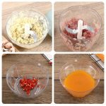 Manual Rope Pull Hand Chopper – Garlic & Vegetable Dicer - Image 5
