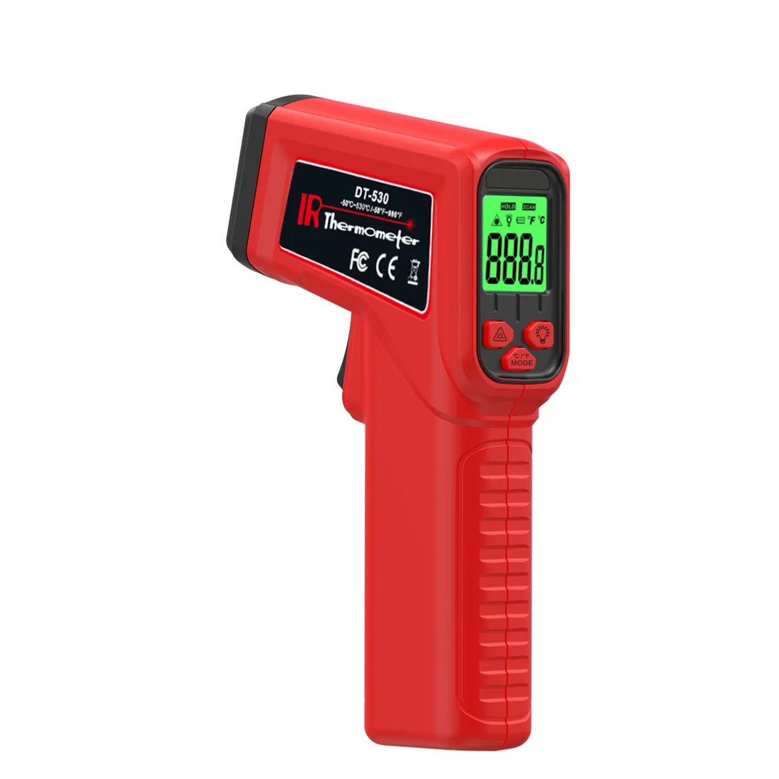 S98eee9f9fae6497d8b646d0021d3c321s Infrared Non-Contact Thermometer Gun – Up to 530°C - Image 1